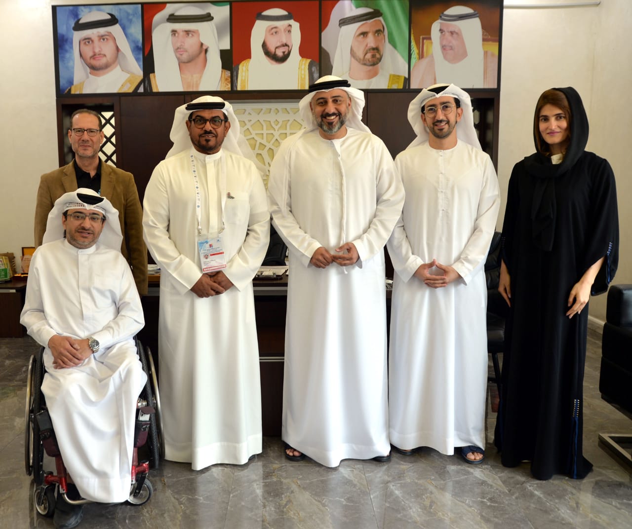 اجتماع مثمر لجمعية الإمارات للترايثلون مع نادي دبي لأصحاب الهمم